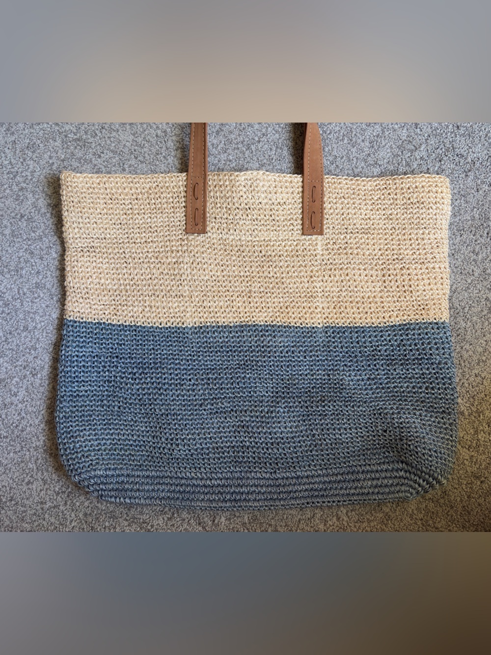 Kassatex Palomino Beach Bag | Blue - Picture 3 of 6
